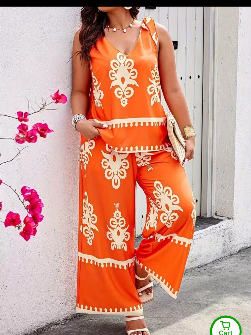 NWOT SHEIN vacation set size 4x fits like 3x - Picture 3 of 14